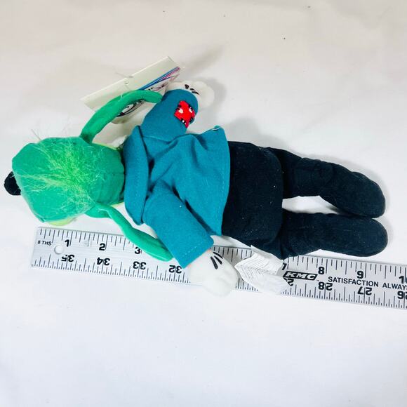 Disney Store 8” Plush Beanie Bag Mickey Goofy Pluto Lot Of 4 New With Tags - Picture 5 of 16